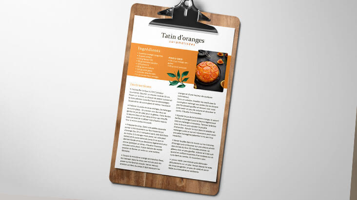 bouteille de jus d'orange Saveria