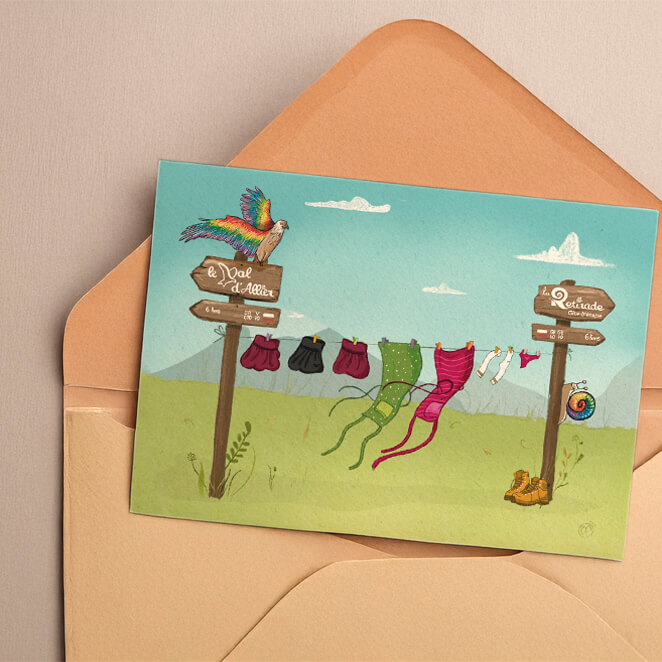 carte-postale illustré