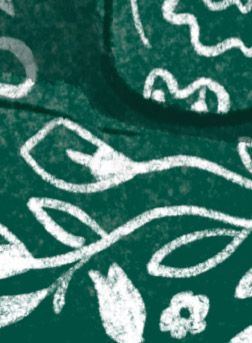 Mockup post@2x_5 Zoom sur une illustration texturée