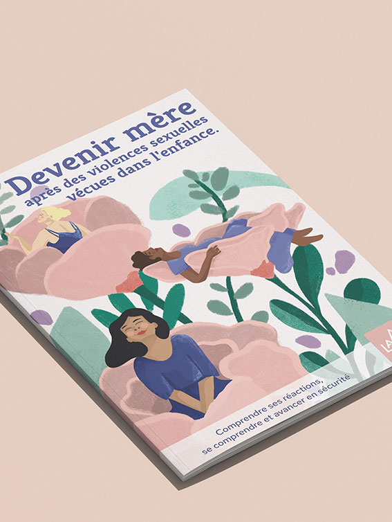 vue-de-haut-d'un-livre-avec-une-illustration-d'une-dame